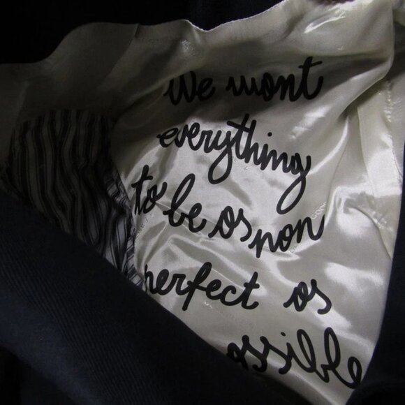 NEW GOLDEN GOOSE Men's Dave Double-Breasted Blazer Size 46 Navy Blue – Tailored - Picture 13 of 16